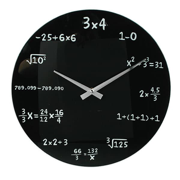 Zidni matematički sat