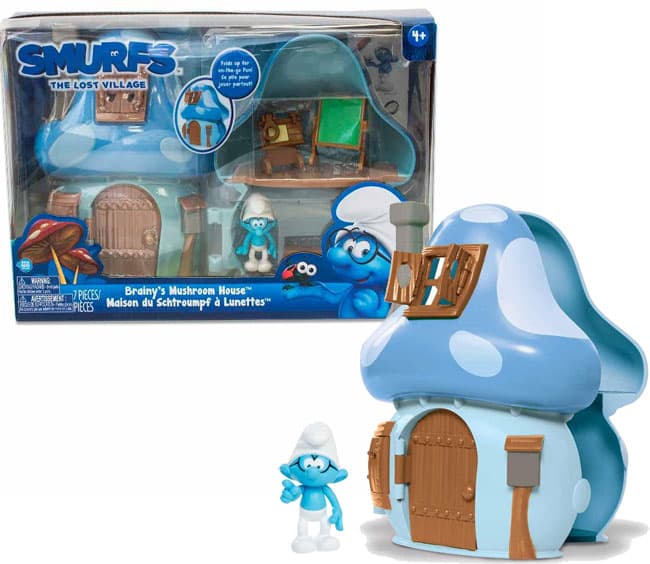 Štrumpfovi set Kefalo i kućica koja se otvara JP96570