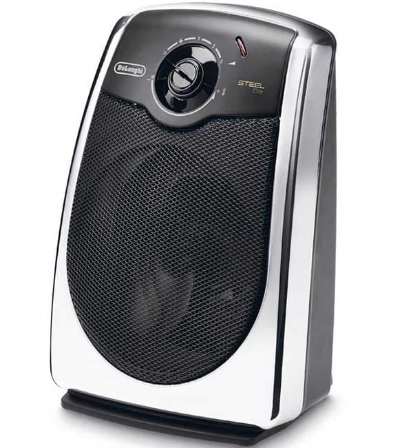 DeLonghi Grejalica sa ventilatorom Chrome Blck HVS3031 557041