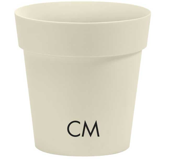 Ukrasna saksija Arke 42x40cm Krem 3942CM