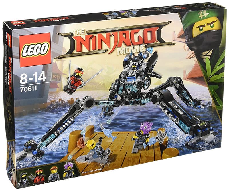 LEGO® NINJAGO kocke Water Strider - Dugonogi vodohodač 494 dela 70611