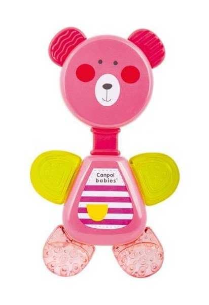 Canpol Zvečka-Glodalica Za Bebe Meda 56/139 pink