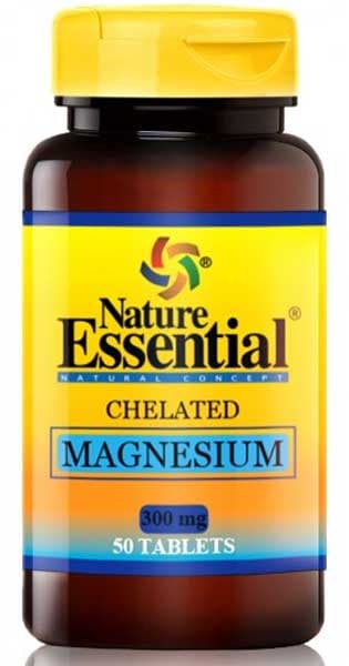 Nature Essential Helirani magnezijum 300 mg 50 tableta