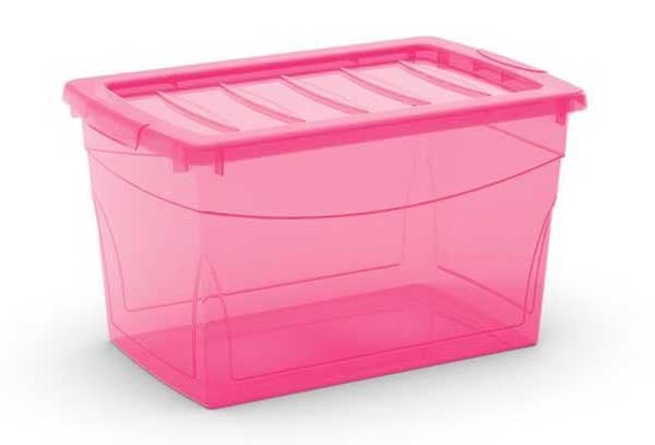 Kis Kutija za odlaganje stvari Omnibox M 29L roze