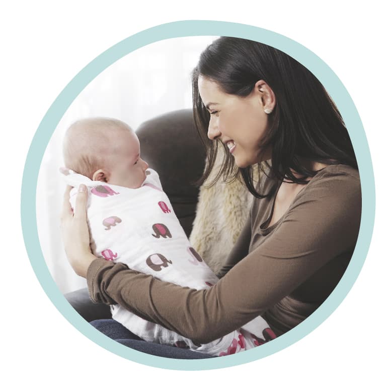 Višenamenska pelena roze slon