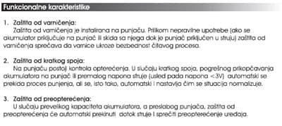 Punjač akumulatora WBL12-5 76201206