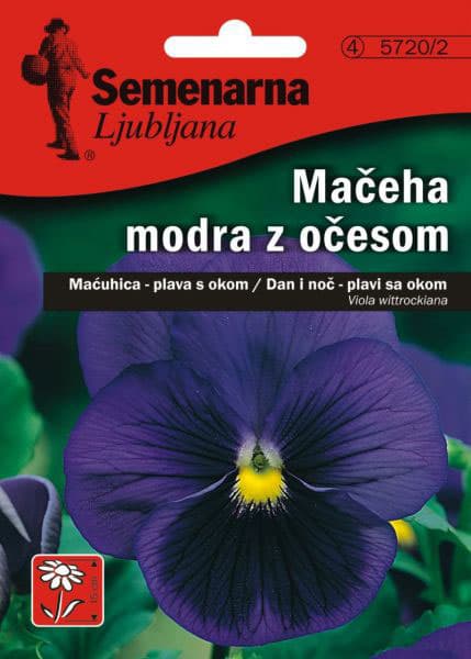 Cveće Dan i noć - plavi sa okom - Viola wittrockiana 5720/2