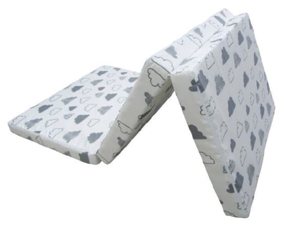 Kikka Boo Dušek za prenosivi krevetac od bambusa FLUFFY CLOUDS