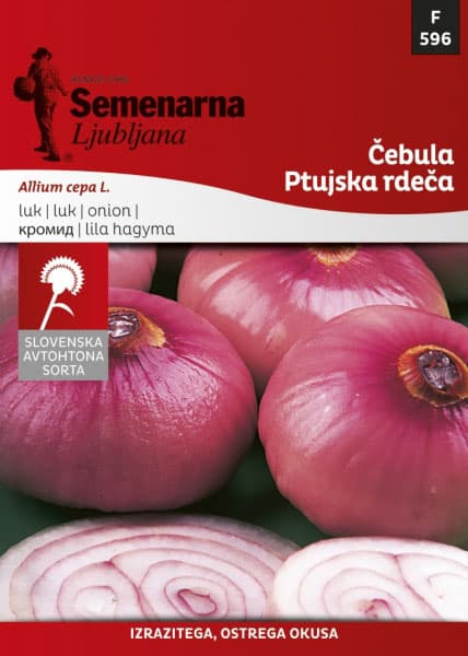 Crveni luk - ptujski - seme - Allium cepa L. 596