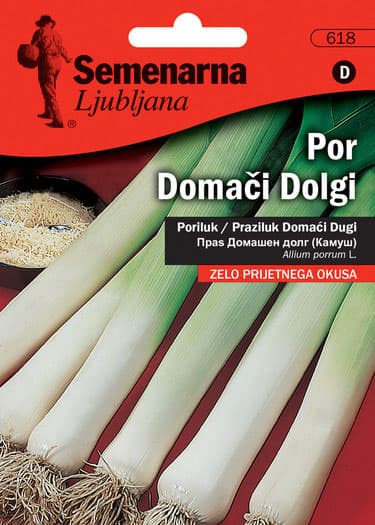 Praziluk domaći dugi - seme - Allium porrum L. 618