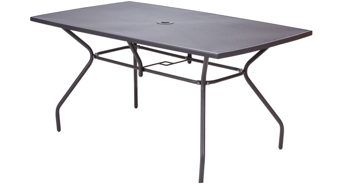 Baštenski Metalni Sto Melfi 150x90x74 cm