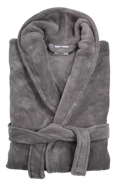 Kronborg Bade mantil Larelj veličina L/XL svetlo siva