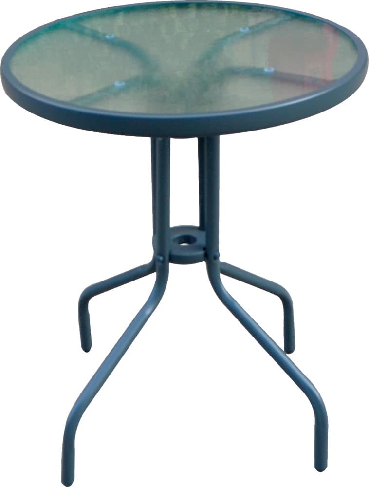 Okrugli Baštenski Sto Sa Staklenom Pločom Andora