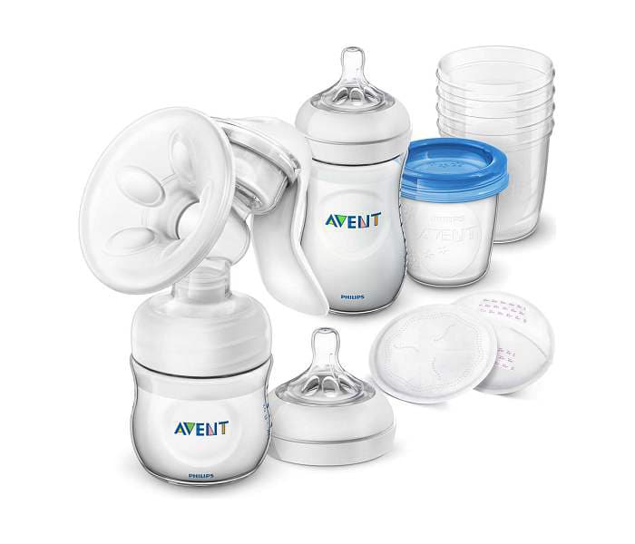 AVENT Set za lakše dojenje sa ručnom pumpicom 7825