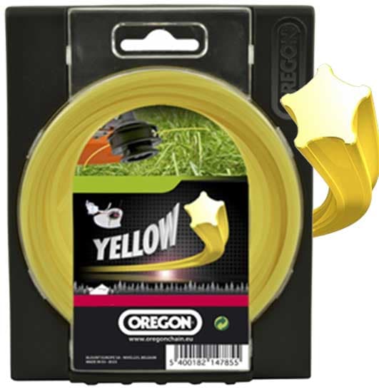 Oregon Yellow starline Najlon za trimer 2mm 15m 027988