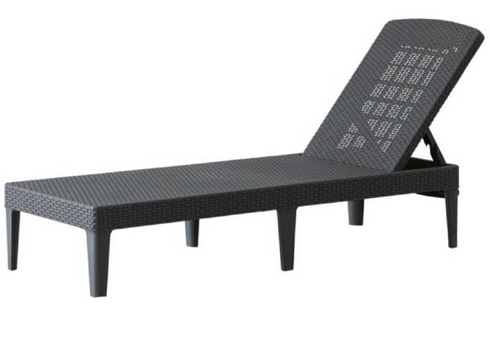 Ležaljka Keter Jaipur sa podesivim naslonom Graphite