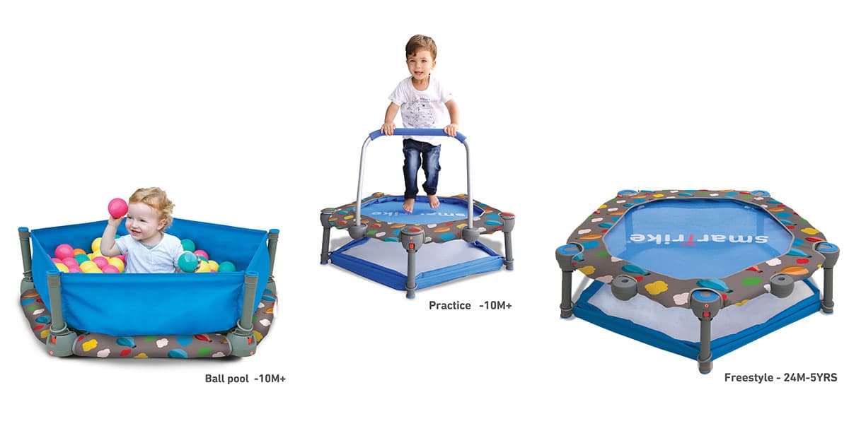 Smart Trike Trampolina 3 u 1 9101100