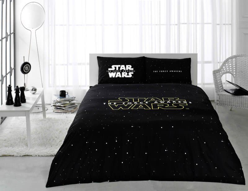 Posteljina za bračni krevet 100% pamuk Star Wars
