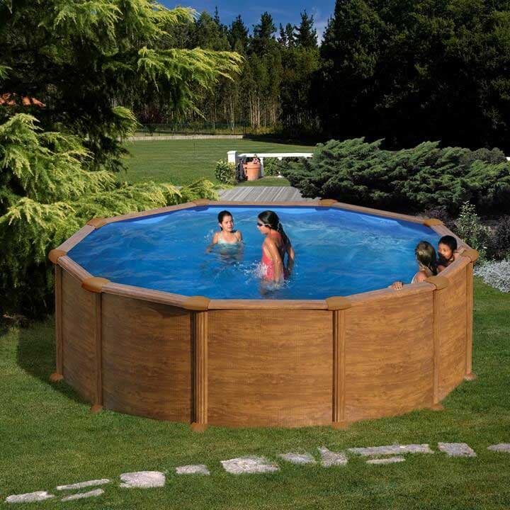 Bazen Pontaqua Star DeLuxe Wood 460x132 FFA 722