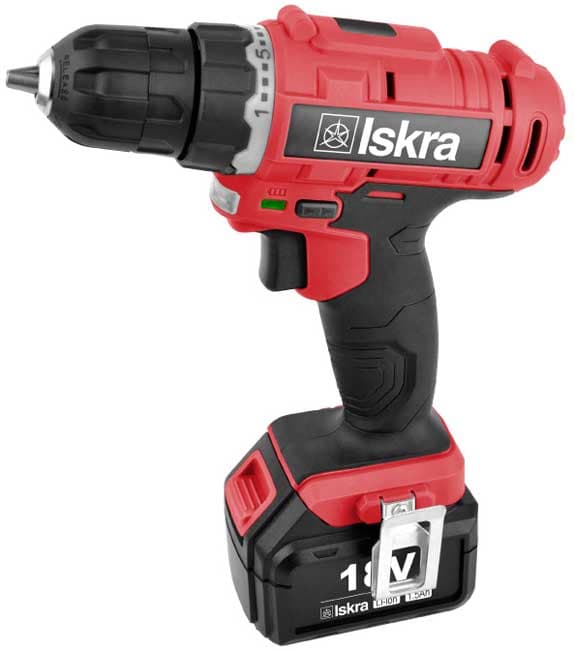 Akumulatorska bušilica Iskra ML-CD92-180 18 V
