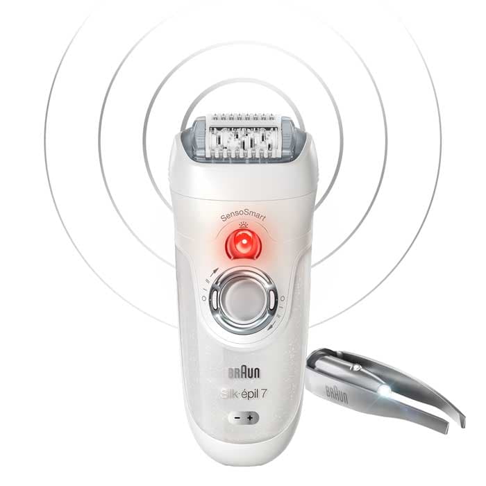 Braun Epilator SES 7-870 SensoSmart Wet and Dry 504741