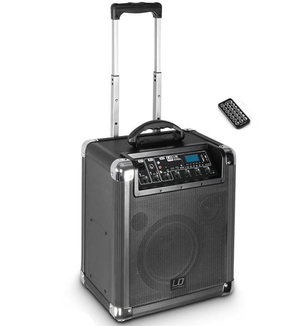 LD Systems Roadjack 10 portabl aktivni razglasni sistem sa punjivom baterijom i ugrađenom miksetom