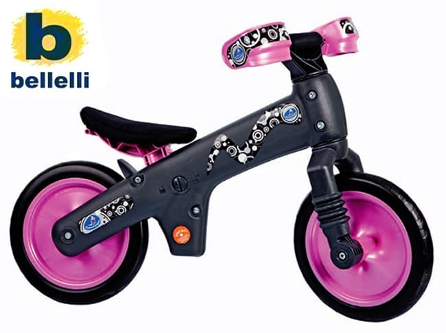 Dečiji bicikl bez pedala Bellelli B Bip Roze 290054