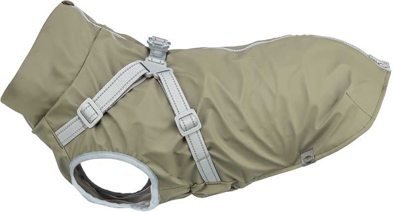 Odelo sa integrisanim amom za pse leđa 24cm Pontis olive 6801907