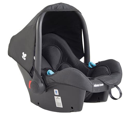 KIKKA BOO Autosedište BALI Black 0-13kg