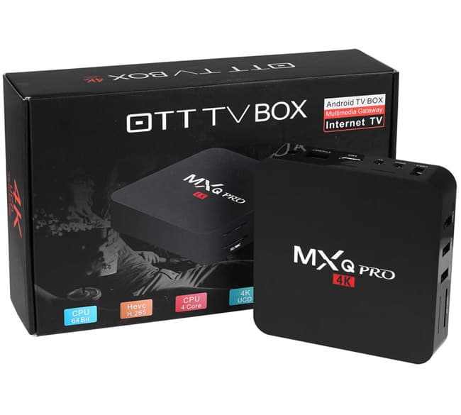 Android 7.1 Smart Tv Box 4K MXQ PRO S905X sa instaliranim KODI aplikacijama