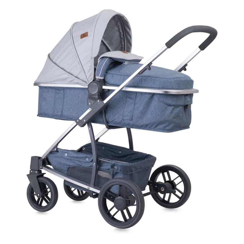 LORELLI Kolica za bebe S500 SET Grey Maps