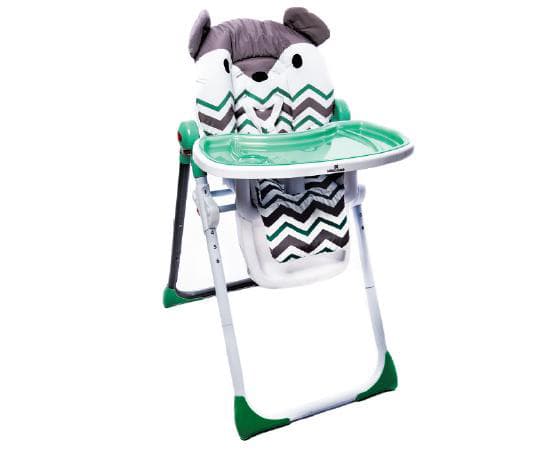 KIKKA BOO Stolica za hranjenje ZIG-ZAG Mouse