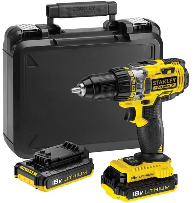 Akumulatorska bušilica Stanley FatMax FMC600D2 18V Dve baterije Kofer