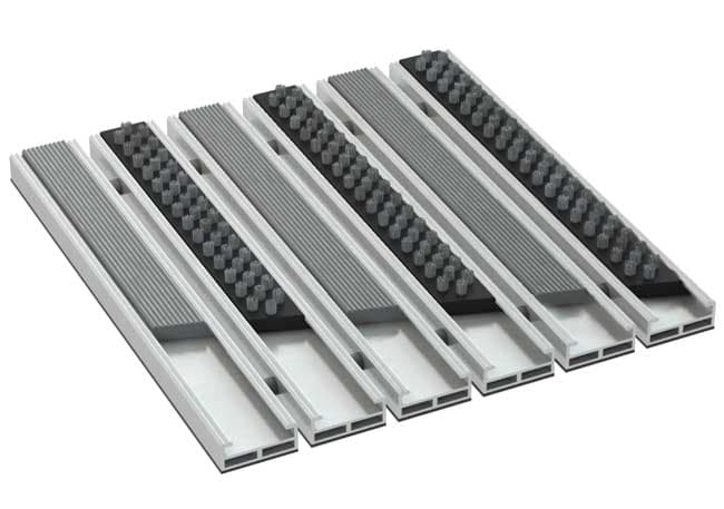 Modularni otirač Alumatex Beta-Gamma Siva 12/30 75x56