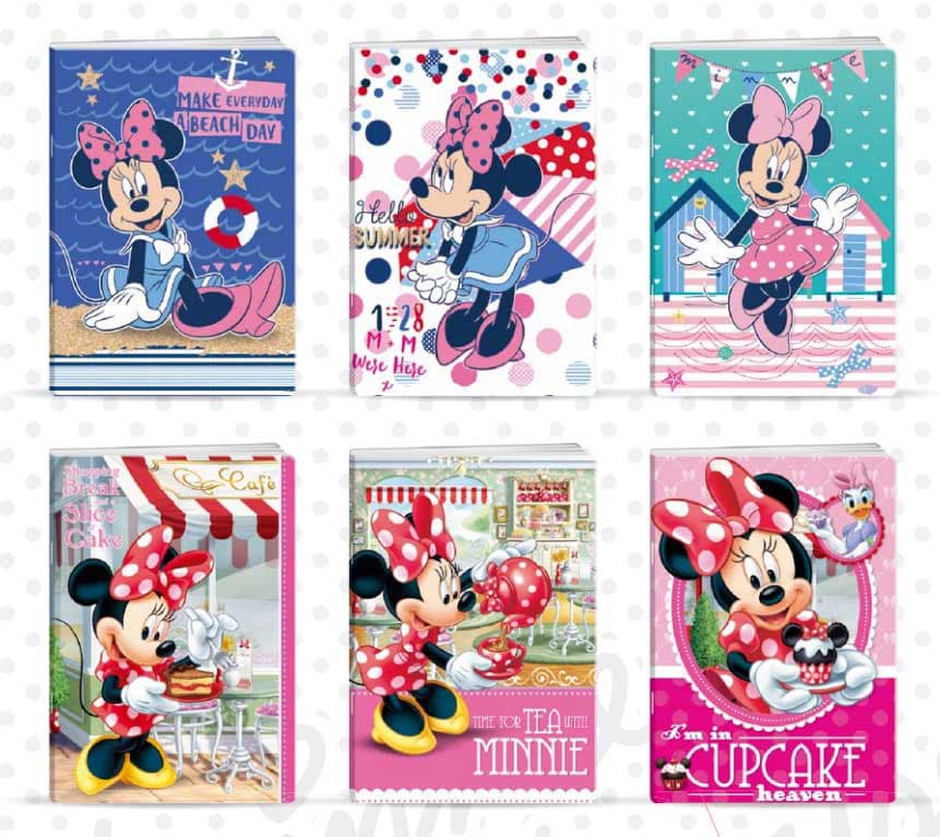 Deset A5 svezaka na linije Play - Minnie Mouse
