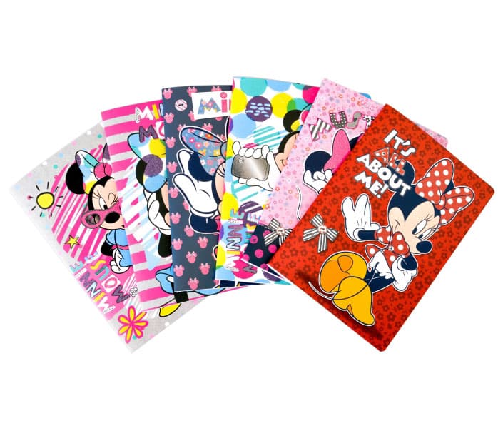 Deset A5 svezaka na linije Play - Minnie Mouse Glitter