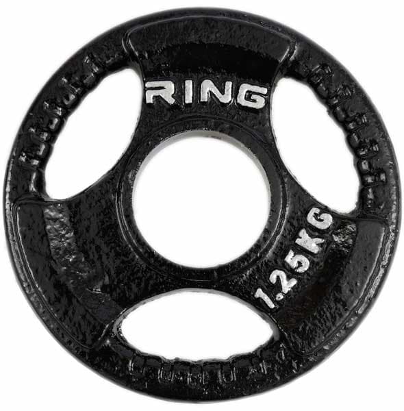 Olimpijski liveni teg sa hvatom 1.25kg Ring PL14-1,25
