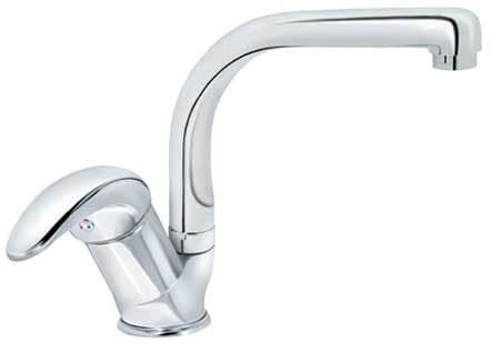 Rosan Jednoručna baterija za sudoperu sa dve cevi JP382201