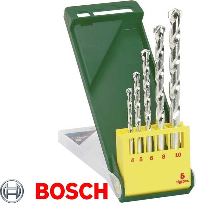 Bosch 5-delni set burgija za beton 2607019438
