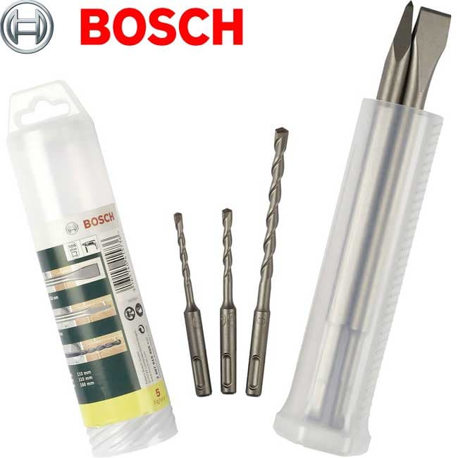 Bosch 5-delni set SDS-plus dleta i hamer burgija 2607019455