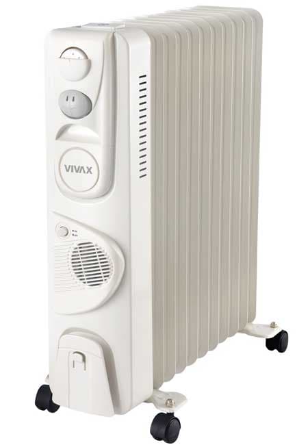 Vivax uljani radijator sa ventilatorom OH-112504F