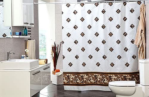 Zavesa za kadu i tuš kabinu Bezeme 180x200