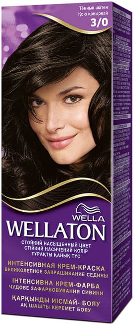 Wellaton Boja za kosu 3/0 Dark Brown