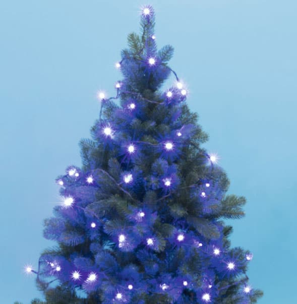 Novogodišnje lampice za jelku sa 50 plavihLED dioda KII50/BL