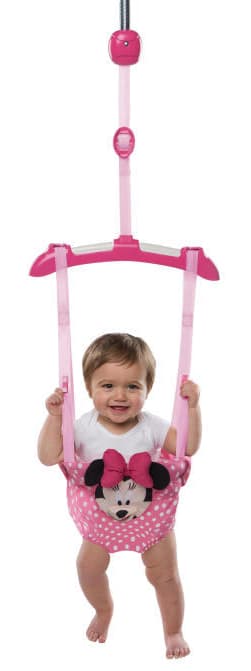 KIDS II Disney Baby Ljuljaška - džamper za vrata Door Jumper Minnie Mouse