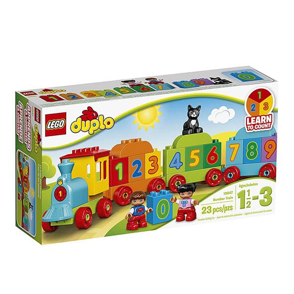 LEGO® DUPLO® Kocke - Voz sa brojevima 10847