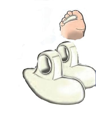 Jastuče-Plantarni Umetak Za Nožne Prste FT-1266