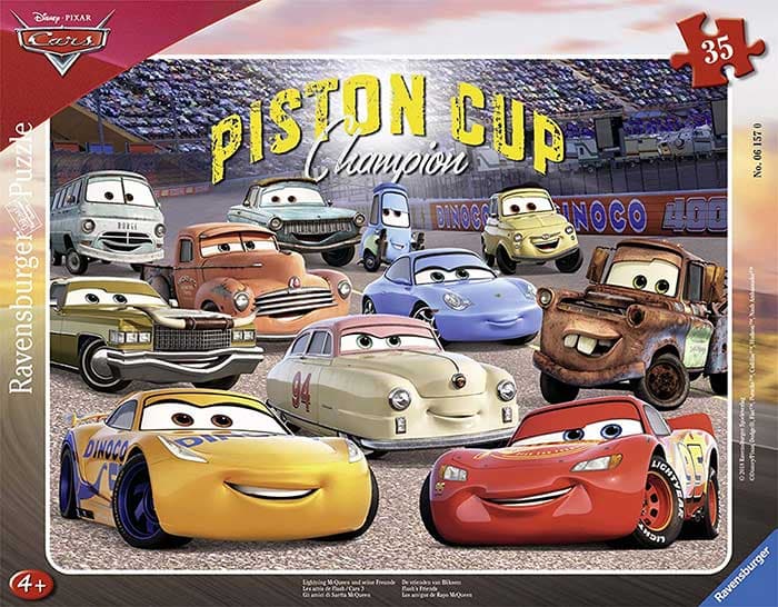 Ravensburger Puzle - Dizni Automobili 06157