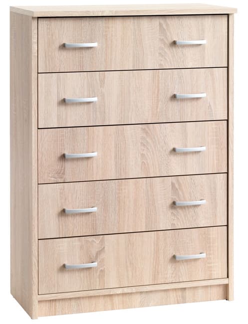 Komoda Spezia 5 fioka hrast