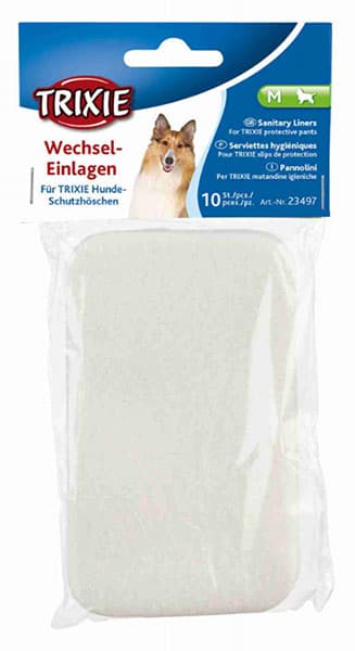 Ulošci za zaštitne gaćice za pse - veličina M - 10 komada Trixie 23497